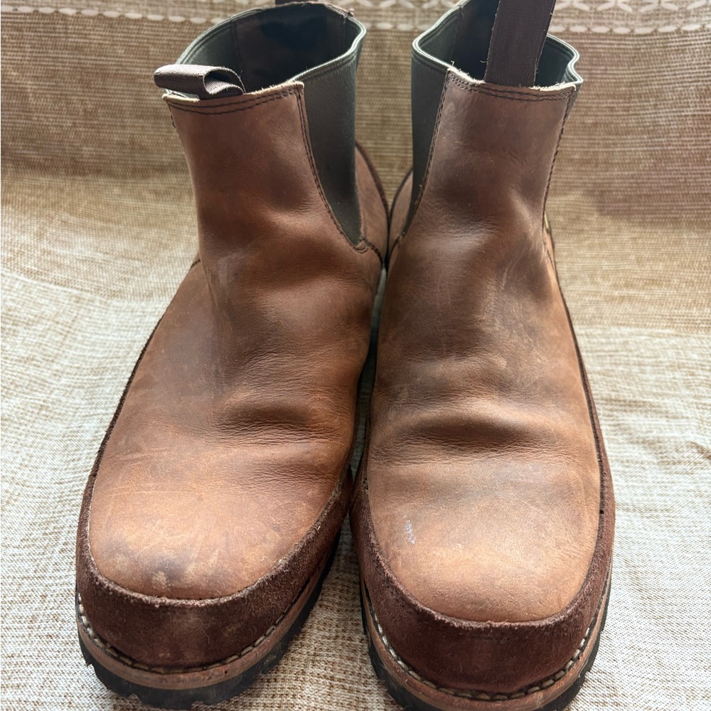 Cabela's Rustic Brown Leather Boots